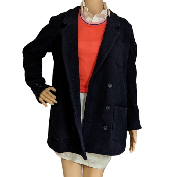 Urban Outfitters BDG navy blue peacoat - Picture 10 of 16